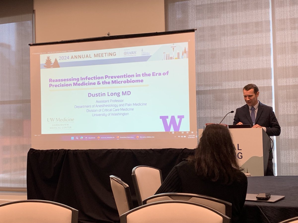 Proud of Dustin Long presenting ⁦<a href="/UWAnesthPainMed/">UW Anesthesiology & Pain Medicine</a>⁩ ⁦<a href="/iars360/">IARS360</a>⁩.