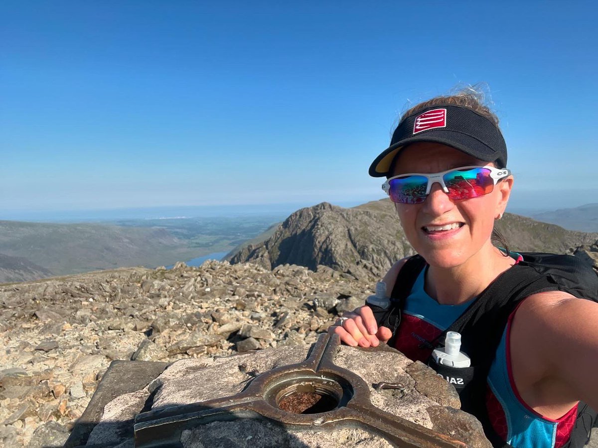 ratherbrunning's tweet image. Headed out Saturday morning onto Scafell Pike for 8am &amp;amp; down to Wasdale for the horseshoe &amp;amp; back to Borrowdale. It was a bit of a beast tbh as I under egged the ascent a little 🙈. Sail Beck was an amazing sight after being out of water for 2 hours 💦 🥵! Running mojo found! ⛰️💜