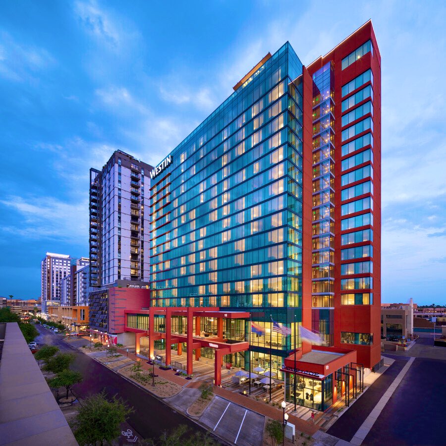 The Westin Tempe will move to foreclosure auction on May 17 after Las Vegas based CAI Investments defaulted on the $86.5 million construction loan used to fund the project 

#MacroEdgeCRE