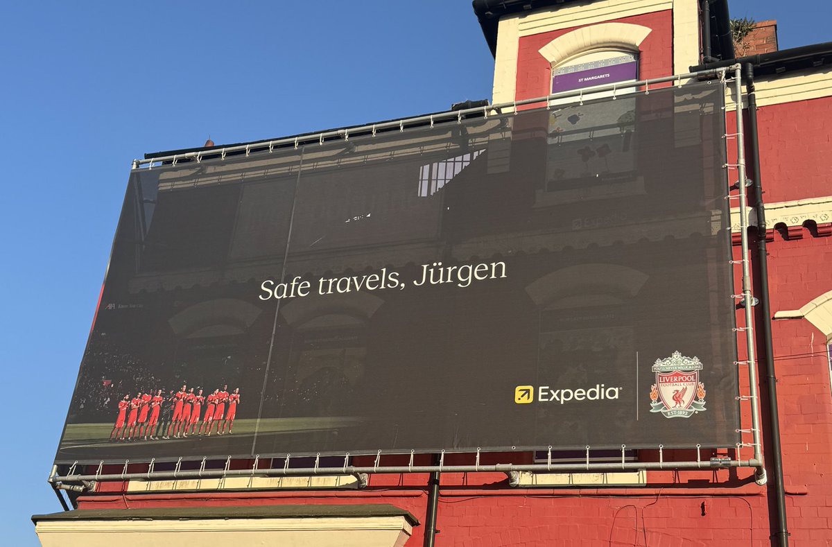Safe travels, Jürgen ❤️

#LFC #Klopp