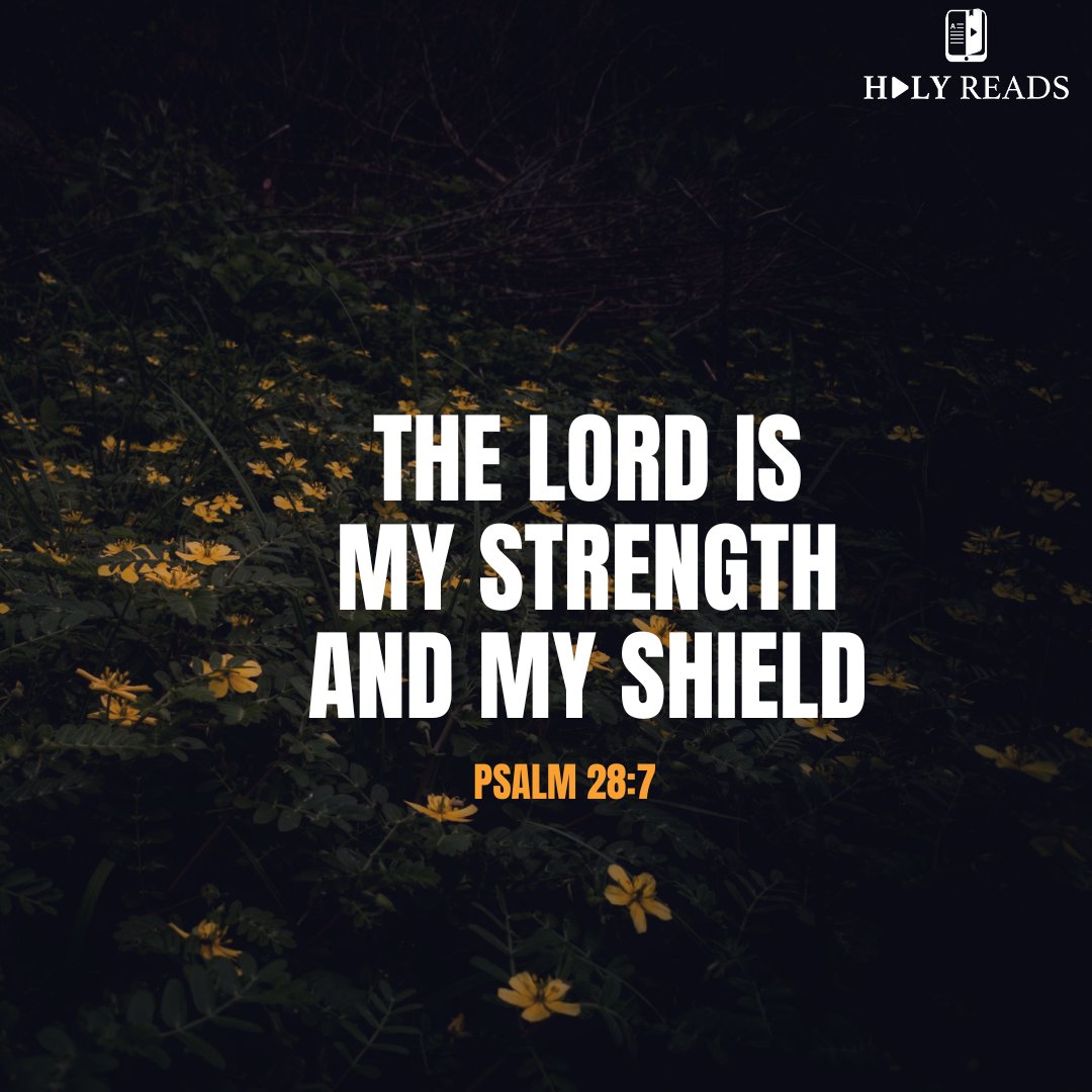 The LORD is my strength and my shield; my heart trusts in him, and he helps me. My heart leaps for joy, and with my song I praise him. Psalm 28:7

#HolyReads #Bible #Summary #Summaries #Christiansummary #ChristianAuthor #Christianauthours #ChristianBook #Book #Author #Summary