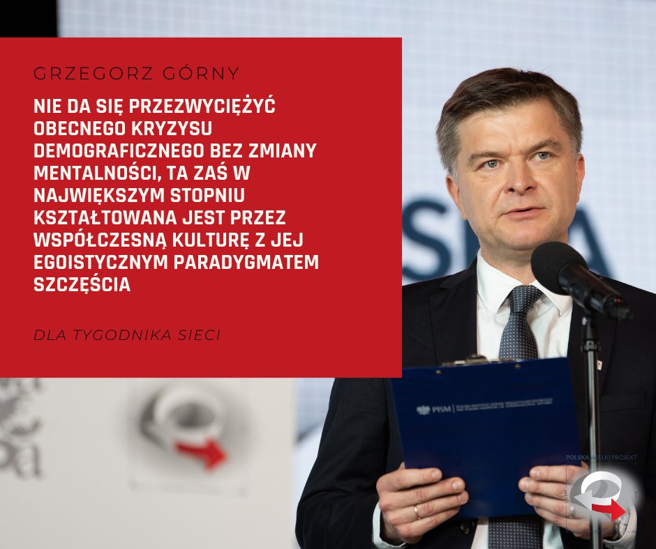 Grzegorz Górny napisał dla tygodnika Sieci. #PWP #Polska #WielkiProjekt