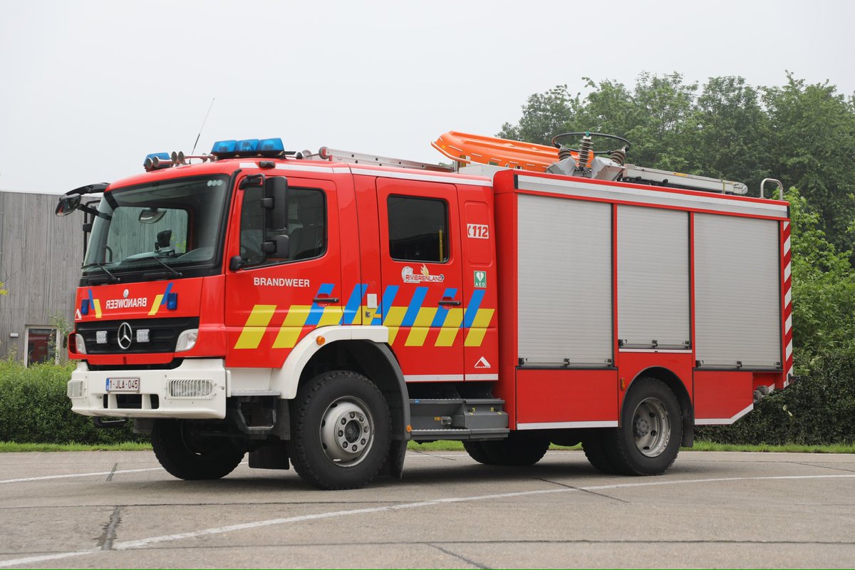 Eerste uitruk van de brandweer Heist op den Berg zone Rivierenland België