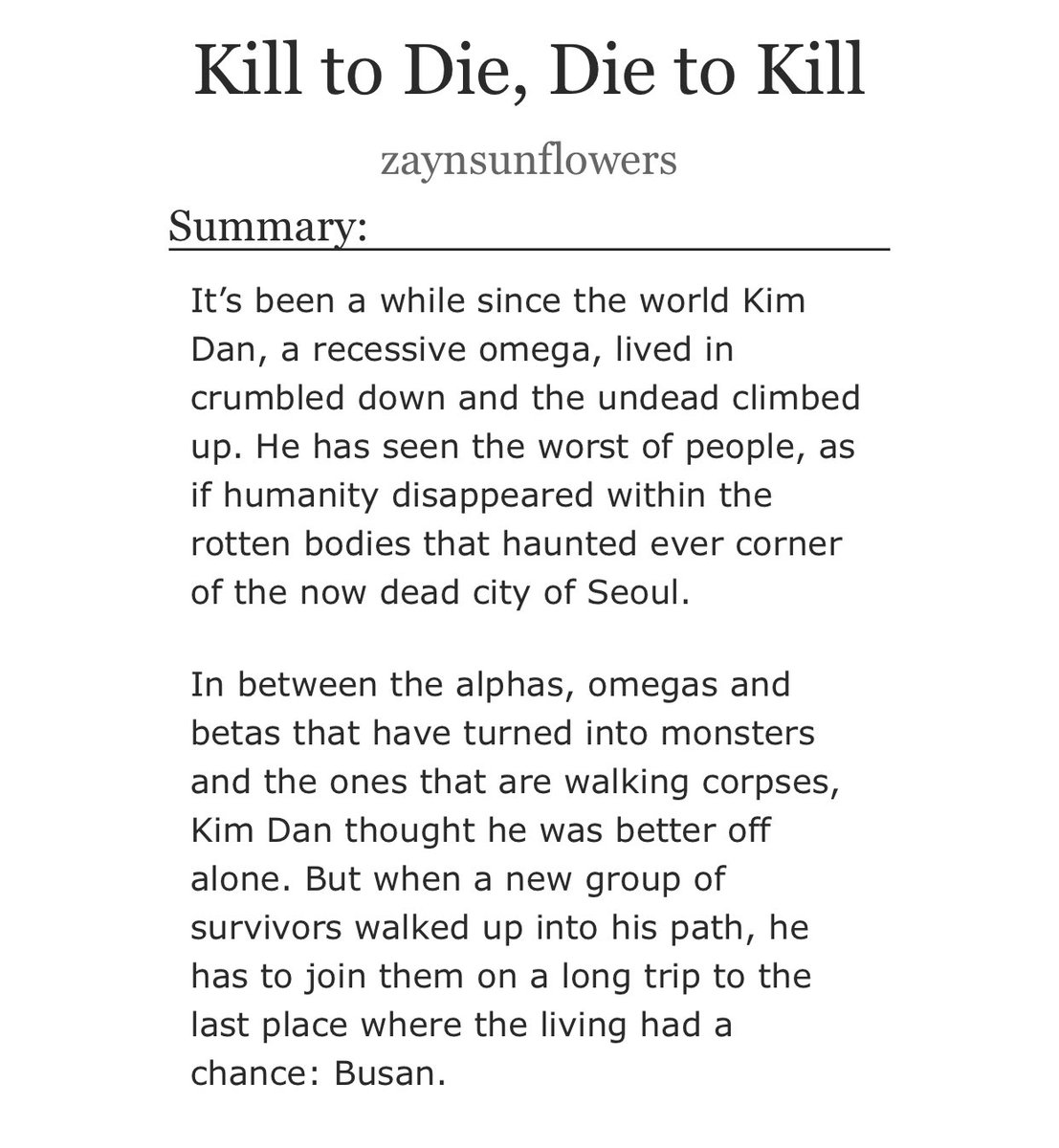 zaynsunflowers's tweet photo. "Kill To Die, Die To Kill"
C22: Motherly Instinct
https://t.co/mTZ7zMZZxy
#jinx #jinxfanfic https://t.co/niezqr3kBx
