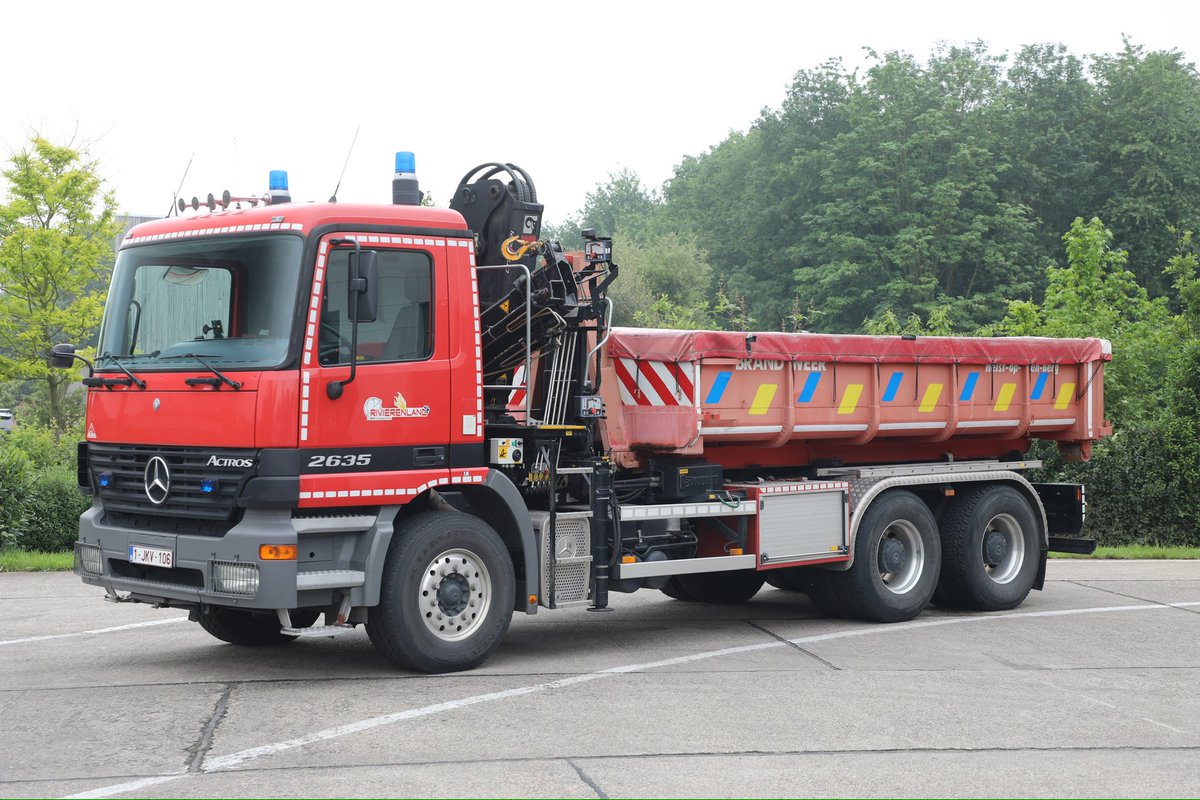 brandweer Heist op den Berg zone Rivierenland België