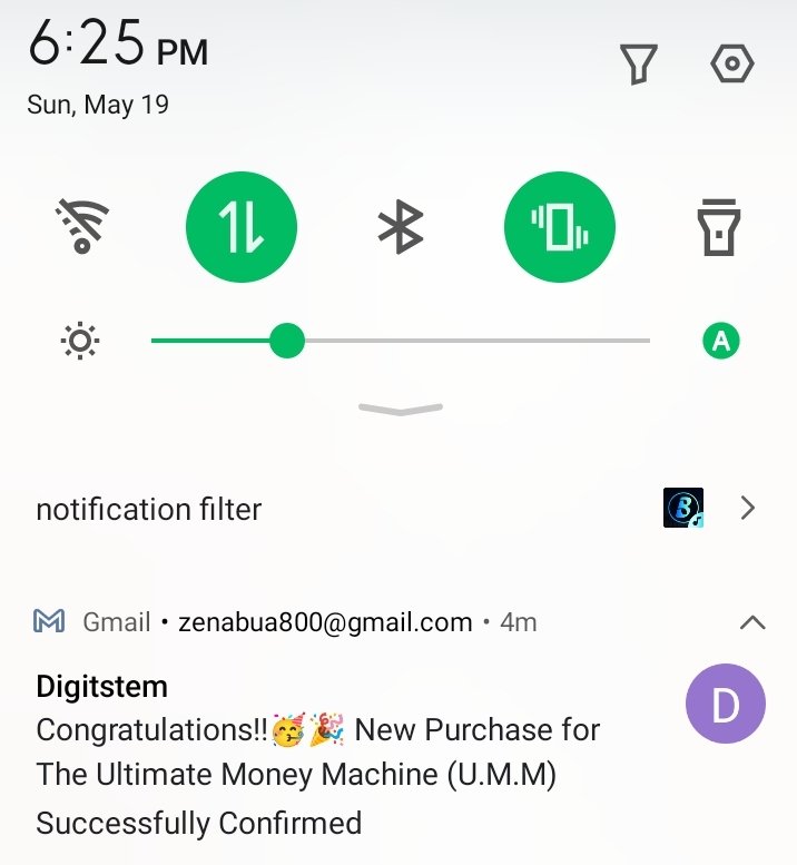 Alhamdulillah, as we end the week with dollars, we enter a new one with dollars again.😊 It's affiliate marketing with @digitstem or nothing 😌 You can slide into my dm to know more