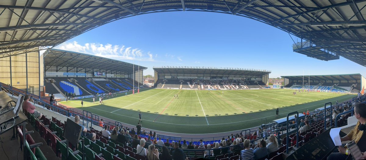 Another cracking afternoon of Rugby League saw @WidnesRL and @OfficialHavenRl locked up at 28 all. Thanks to @McCormackSteve1 for his company on commentary for @bbccumbriasport. Read about it in tomorrow’s @leagueexpress & @newsandstar.