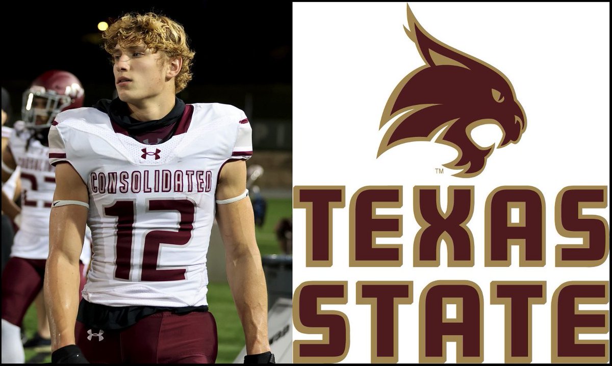 🏈Thank you @CoachDaPrato from @TXSTATEFOOTBALL for coming to @ConsolHS @ConsolFootball to watch me kick this week. I'm looking forward to seeing you guys again soon! #DYJ #TakeBackTexas @TxStateBobcats @CoachS_Koch @GJKinne @LDKep @txst @Consol_Recruits @AMCHSTigerClub @Rivals