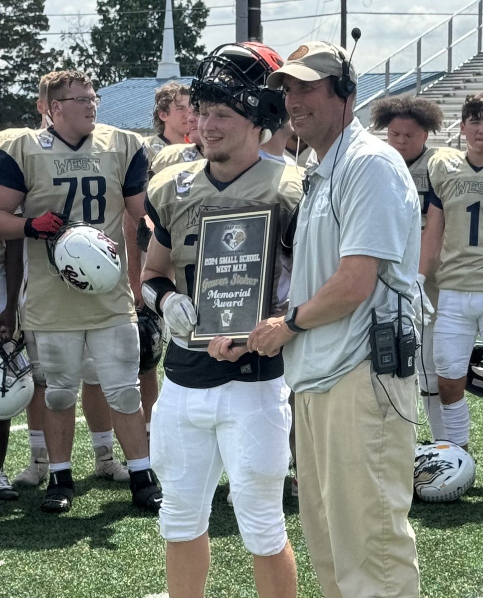 Your <a href="/PSFCA_/">PSFCA</a> Small School MVPs East 2 Matt Machalik, Palmerton Area <a href="/MachalikMatthew/">Matthew Machalik</a> West 21 Joey Wilkinson, Hanover <a href="/Joey_Wilkinson2/">Joey Wilkinson</a> #PAHSFB @hsfbamerica <a href="/PremiunSports/">Sports Solutions Marketing/SSPN</a> <a href="/PSFCA_/">PSFCA</a> <a href="/BadgleyBruce/">Bruce Badgley</a> <a href="/JSantoliquito/">JSantoliquito</a>