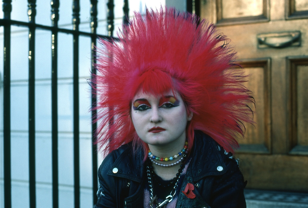 Punk girl, 1980's