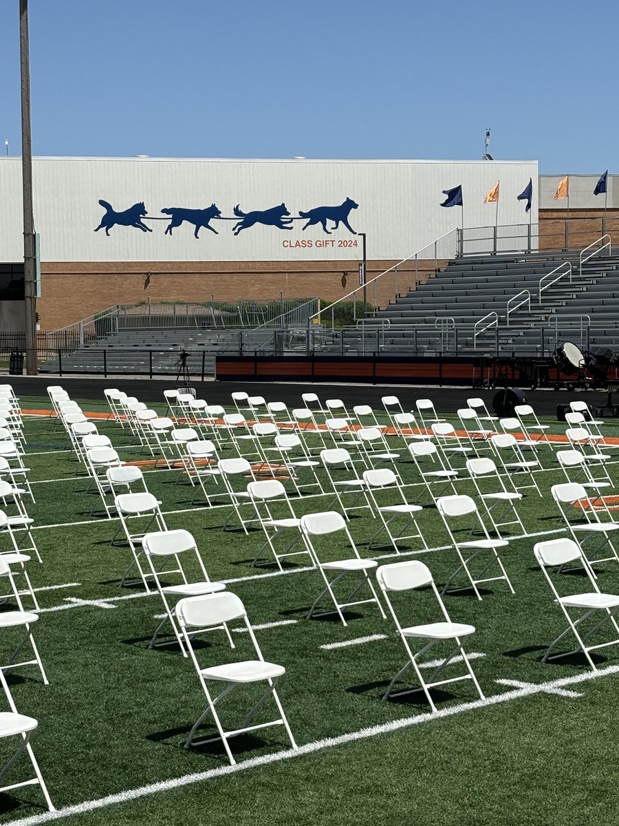 The countdown to NNHS Commencement is underway! It’s going to be an exciting day Huskies! So so proud of all of our graduates!