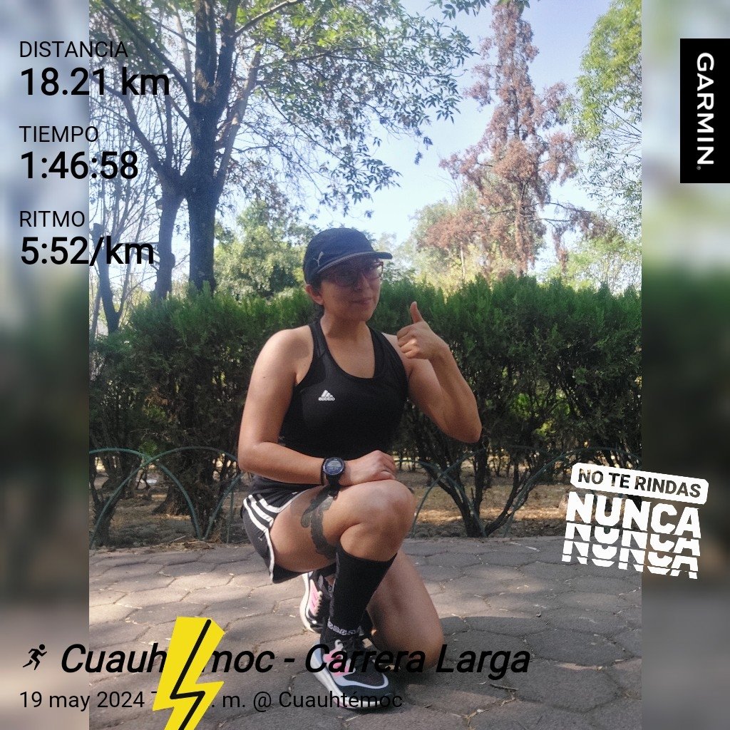 #FonditoDominguero siempre se disfruta 😉🤜🤛🏃‍♀️♥️👟 #Semana15 antes del #MCDMX, pasenla genial 😉. @templorunner @ReyLoborebelion