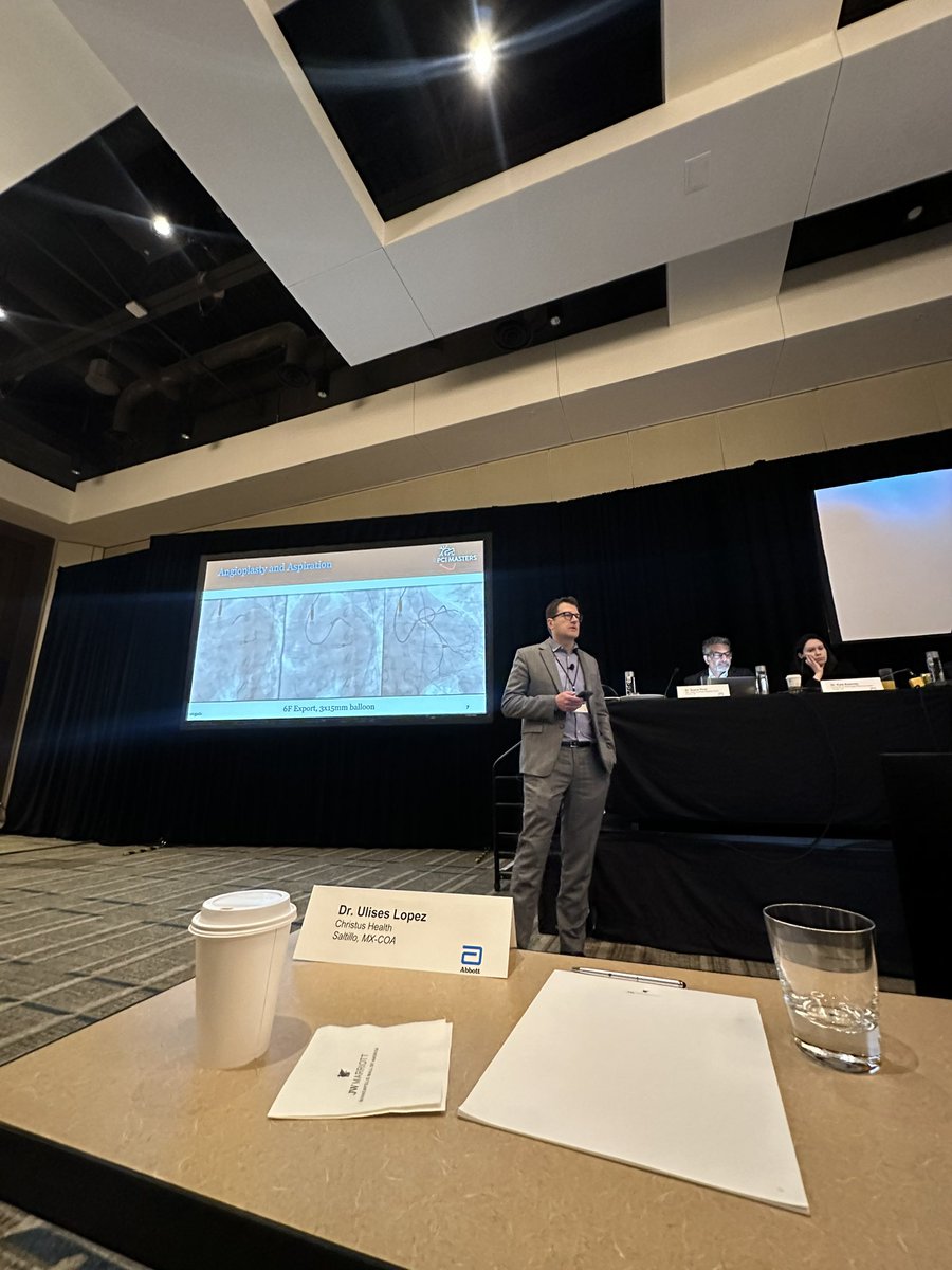 ulisesl_MD's tweet image. Thanks so much to all amazing the faculty @kevinjamescroce @esbrilakis @KateKearney4 @duanepinto @jason_wollmuth @ekgpdx for sharing ur knowledge and to all the Abbott staff on this superb and super interactive 3 day #PCIMasters 2024 course. Lots of new tips &amp;amp; tricks to take home