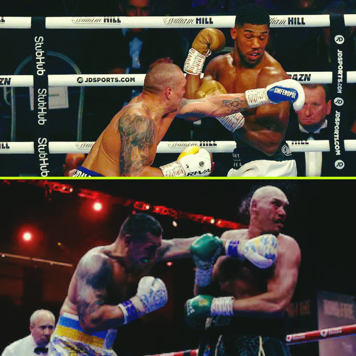 Aj and Tyson are elite heavyweights in any era. The way Usyk has come up from cruiserweight and dealt with them is beyond ridiculous, given the size and reach disadvantage. 

The bloke is a Wizzard 🪄

#fightclub247 #boxing #tysonfury #fighter #furyusyk #champion #forthefans