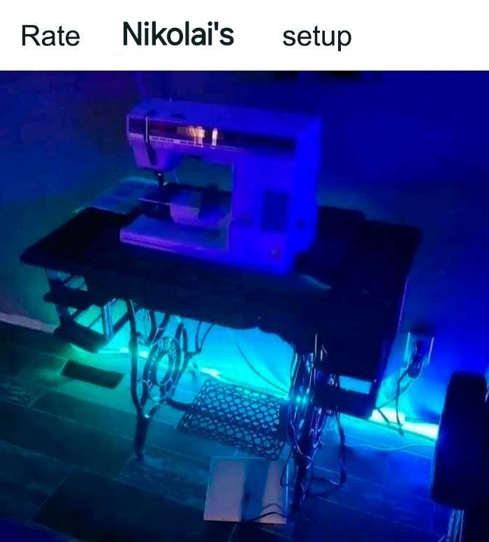 i imagine nikolai not having too keen of a grasp on technology, but he knows how to sew so