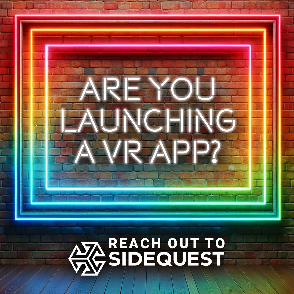 Launching a VR app? List for FREE on SideQuest to:
✨ Boost visibility
✨ Grow your community
✨ Access free promotional tools
✨ And much more!

Go to sidequestvr.com to get started!
Learn how to promote your app for free: youtube.com/watch?v=A6TS3s…