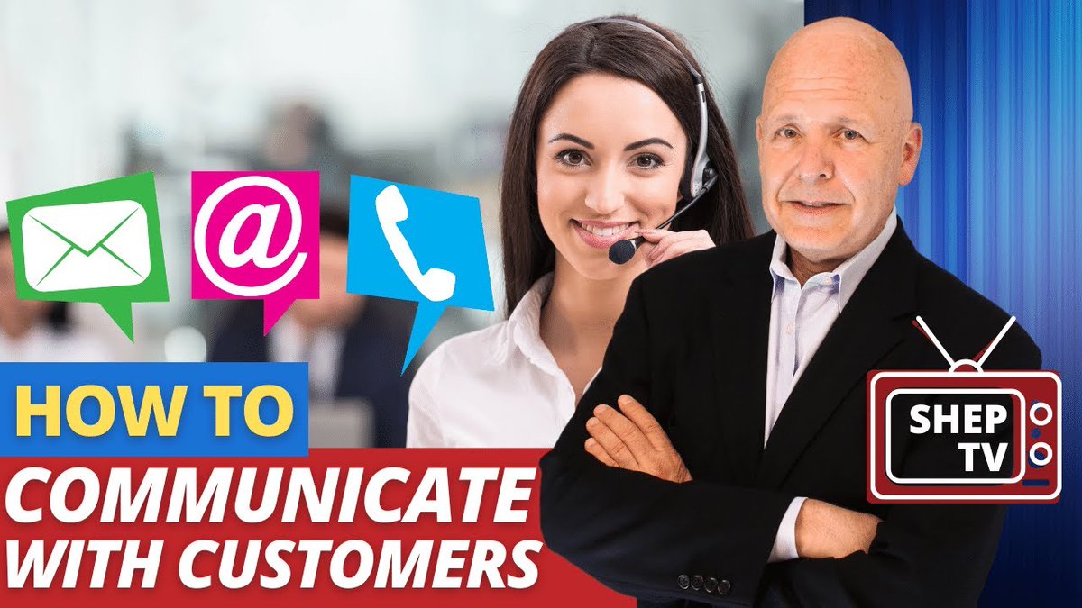 Find ways to communicate—even over-communicate—with your customers. This will build confidence and credibility and give the customer a sense of control. youtu.be/QJmHrBWX3Tc?si… #customerservice #customerexperience #CX