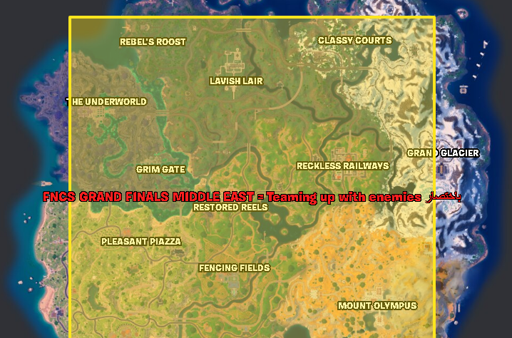 aaaz's tweet image. FNCS GRAND FINALS MIDDLE EAST = Teaming up with Enemies 😀باختصار @Not_boter #FortniteGame @FortniteGame