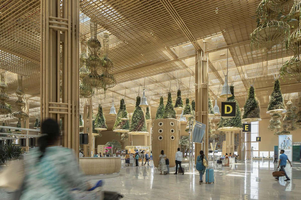 La apertura de la Terminal 2 del Aeropuerto Internacional Kempegowda de Bengaluru marca un momento de transformación para el estado de Karnataka, en el sur de la India. Un proyecto de SOM. | ow.ly/EUrn50RHp3X #ResumendelaSemana
