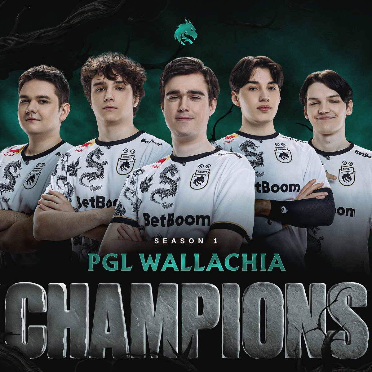 Team__Spirit's tweet photo. WE ARE YOU PGL WALLACHIA S1 CHAMPIONS!

Thanks for cheering 🤍🖤 https://t.co/5g8xSp9pvl