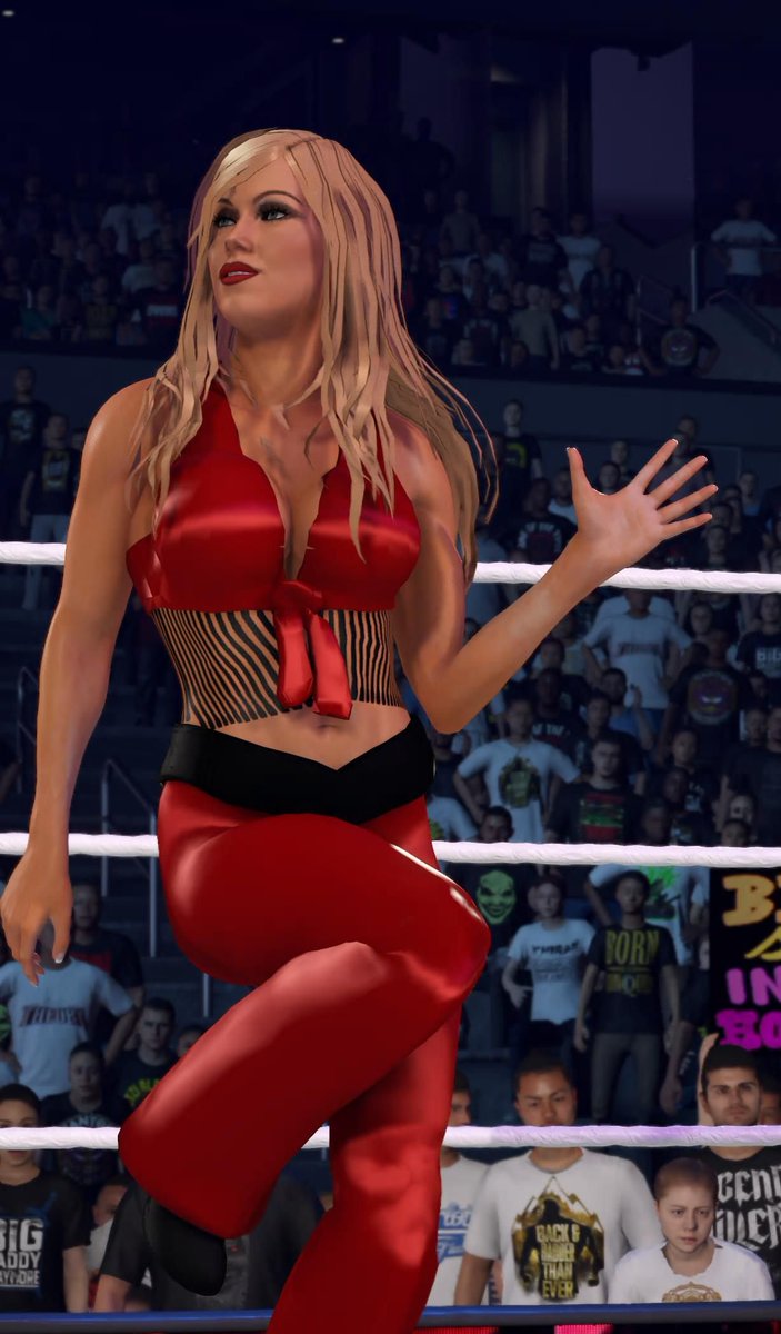 Terri re-uploaded to community creations 🙂 #wwe2k24 #wwegames #ps5share #bjohnsonjohnsom