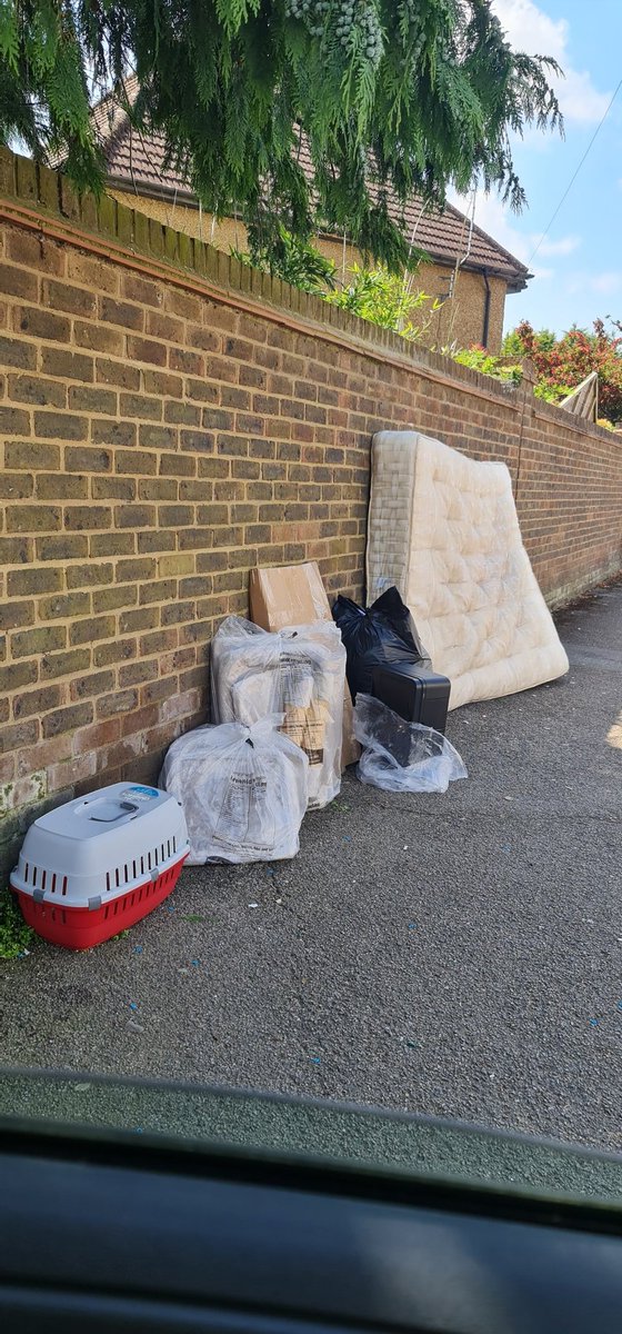 Week, after week, after week, I report fly-tipping in #WestDrayton. I get told by #Hillingdon Council that they are known hotspots, but it begs the question what is @Hillingdon doing to stop these hotspots & rubbish dumping more generally. Just a few examples found this morning: