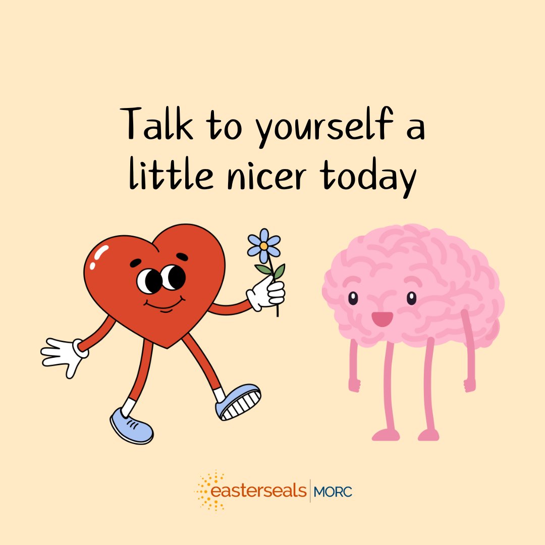 Give yourself the love you deserve 🧡 #Bekindtoyourmind #selfcaresunday #eastersealsmorc #kind #mentalhealth #mentalhealthawareness #kindness #motivation #gratitude #mindfulness