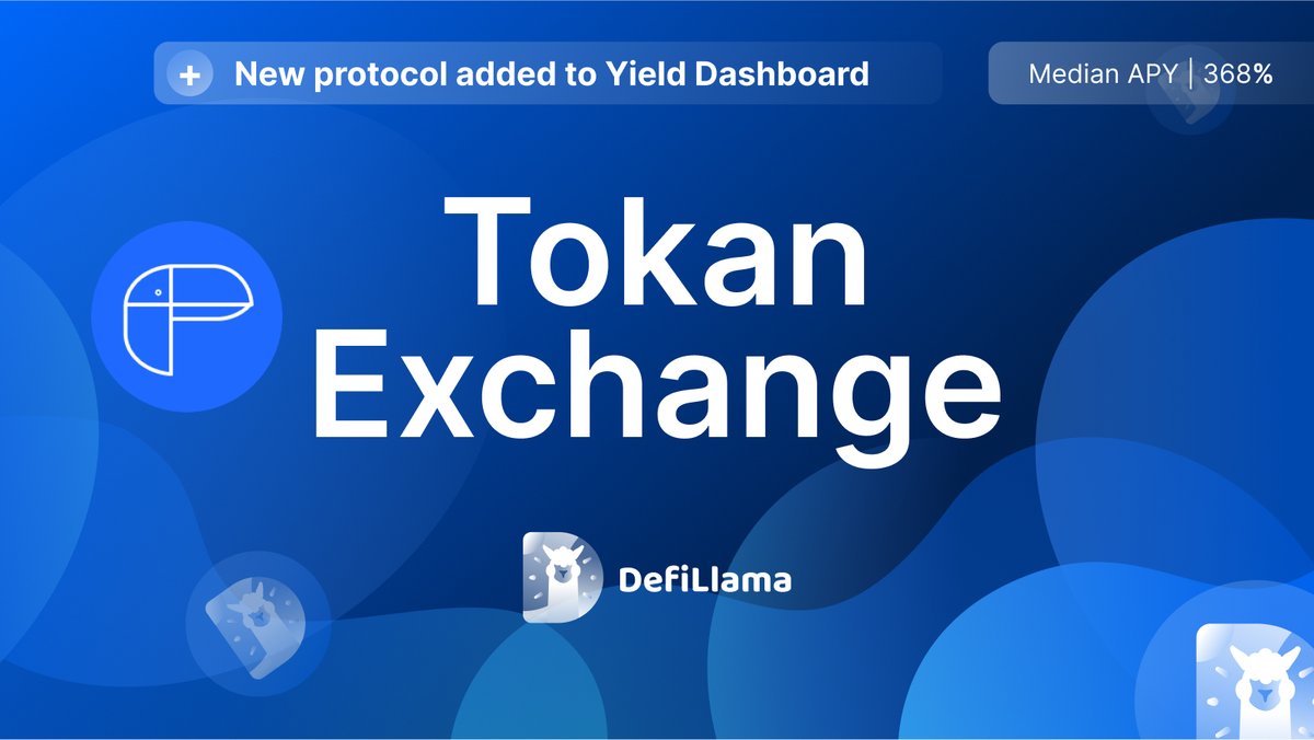 Now tracking @tokanexchange pools on our Yield Dashboard
