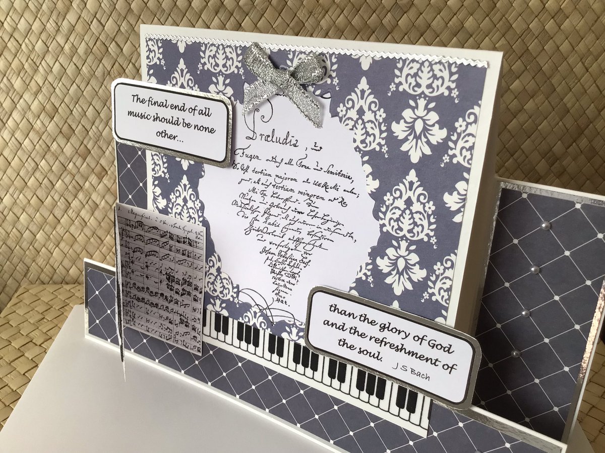 Know an organist or Baroque music enthusiast? Here’s something unique for a birthday or performance success 🎶

Church Organist Card, Cathedral Organ, J S Bach Quotes by AllaCartaCards etsy.me/4alUvms 

#shopindie #UKCraftersHour #bespokecards #mhhsbd #TheCraftersUK