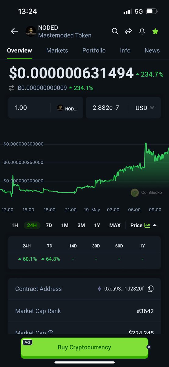 How long till #Bitcoin breaks 67.4k and liquidate over $3bn worth of positions? Also how long do you think it will take for #NODED to reach $0.00001000? #DeFi #RWA #Ai