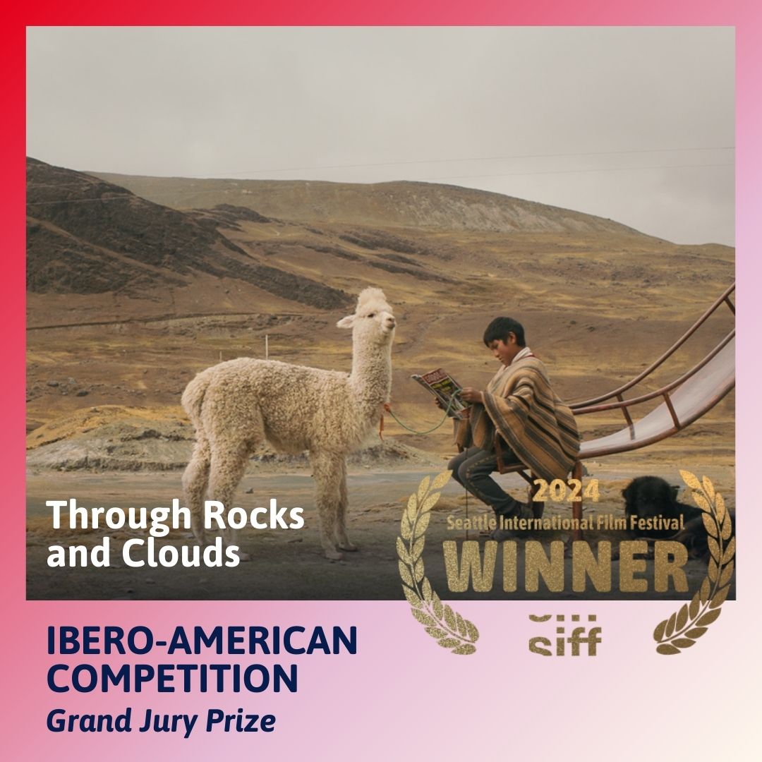Our Ibero-American Competition Grand Jury Prize goes to THROUGH ROCKS AND CLOUDS (dir. Franco Garcia Becerra, Peru) 🏆 @Francogbe #SIFFTY