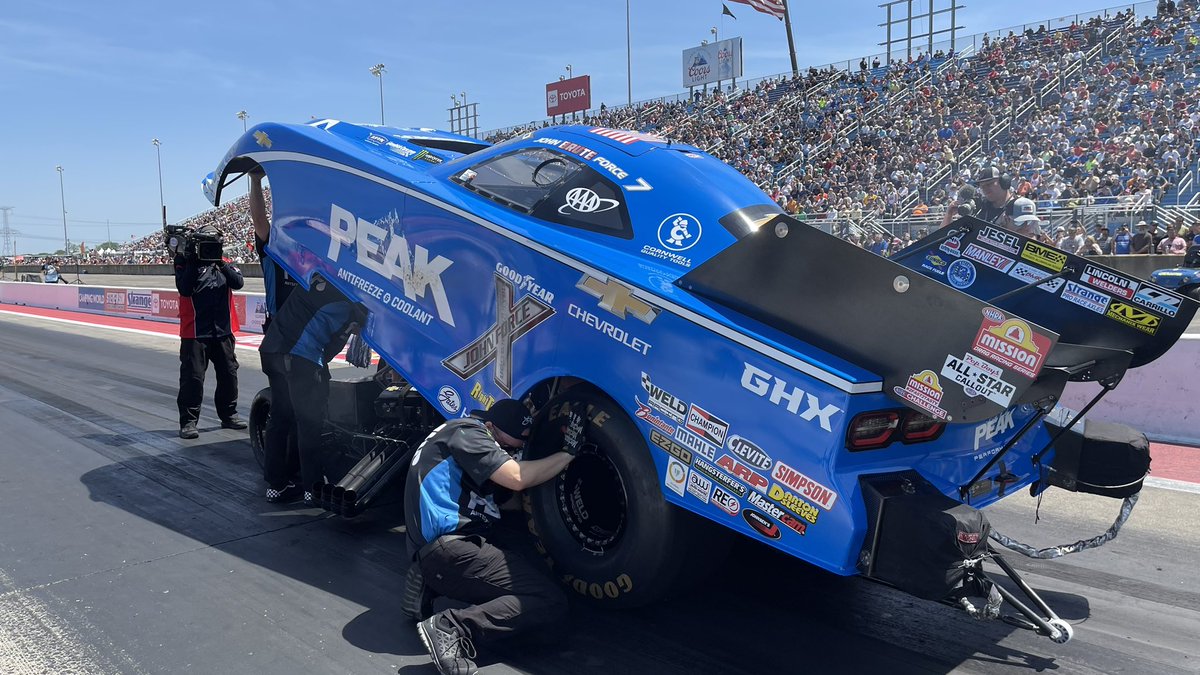 RD 2 RESULTS: @JohnForce_FC - WIN 4.008 at 319.37 mph @peakauto #Route66Nats