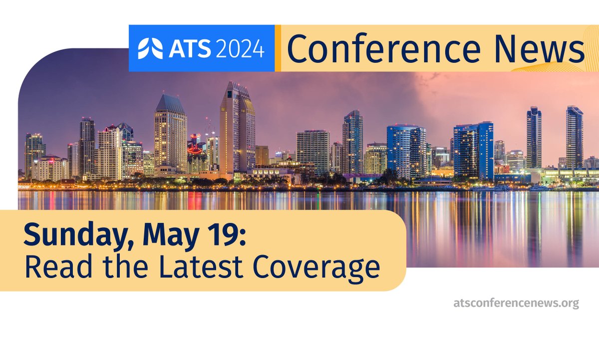 📆 Don't miss the cutting-edge presentations and insightful conversations happening today at #ATS2024. 🔗 Follow along with ATS Conference News: tinyurl.com/y3vyev8r