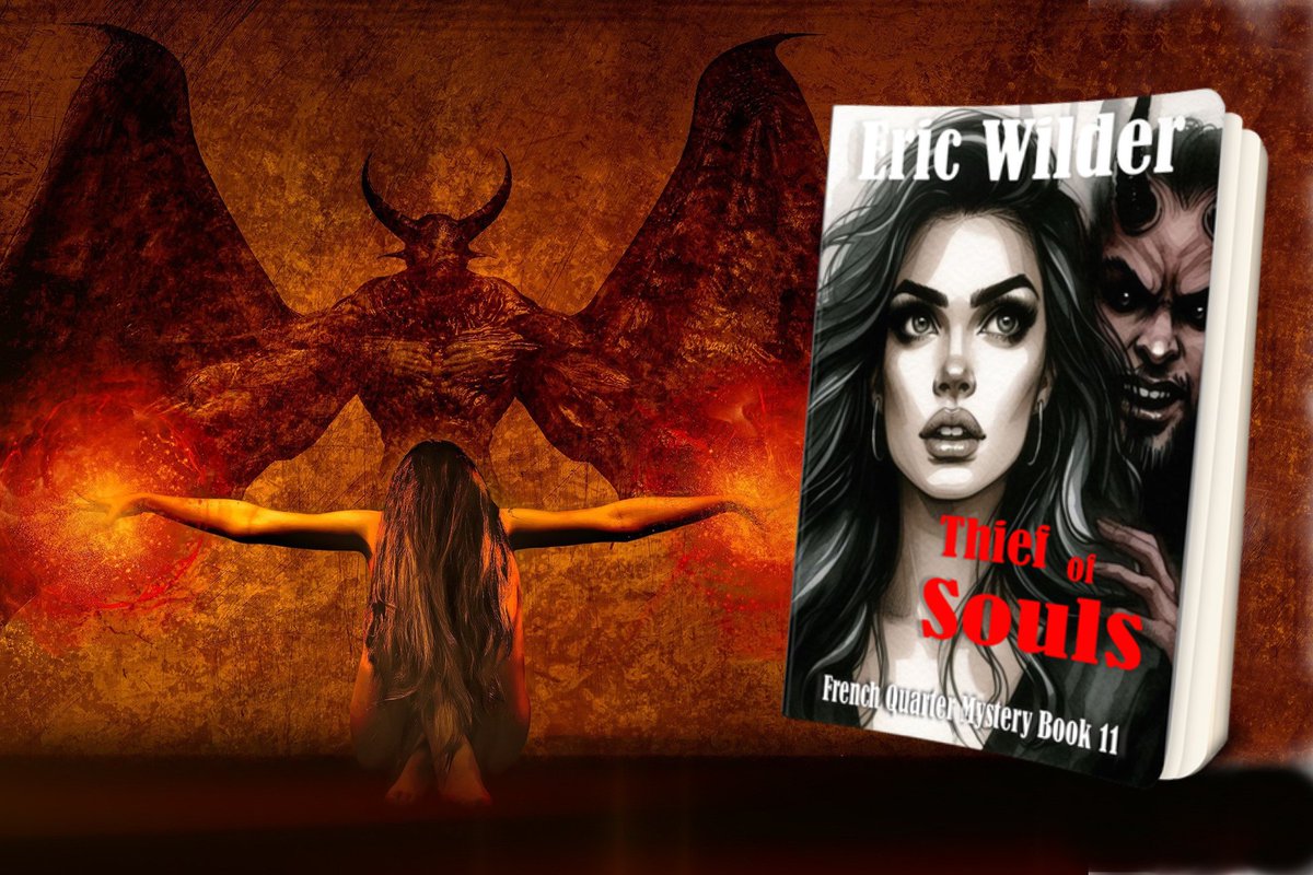 🔥French Quarter P.I. Wyatt Thomas deals with the devil and a Jazz Fest diva #books #paranormal #NewOrleans #mystery #series #EricWilder #KindleUnlimited #Audible amazon.com/dp/B0BQQYVL4Z#…