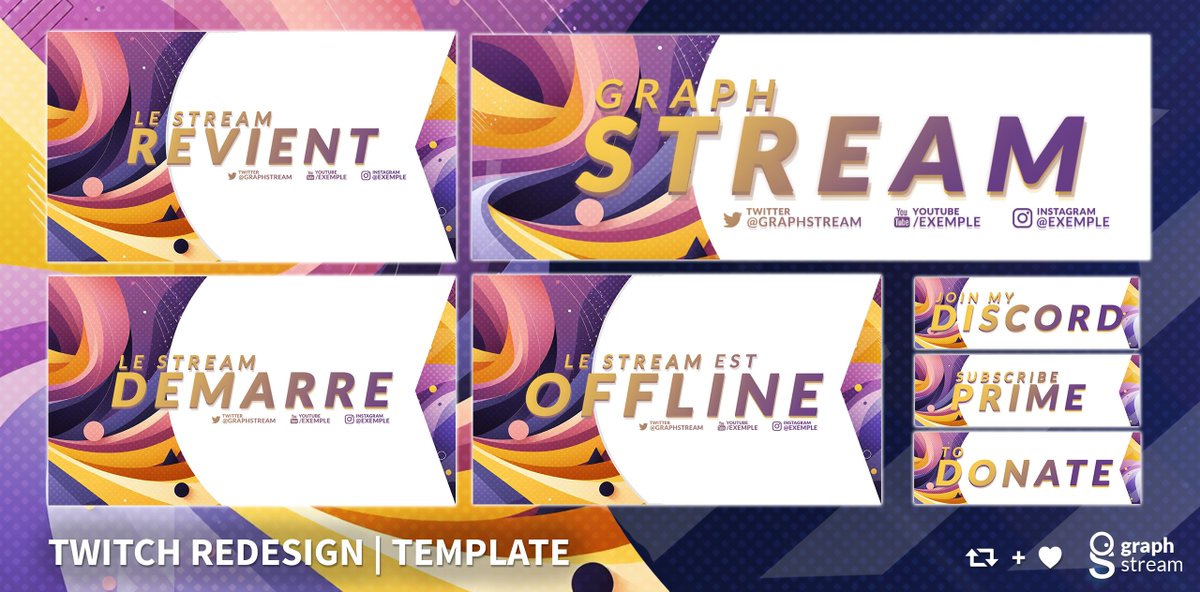 GraphStreamFR's tweet image. Un overlay comme celui-ci te plait ? 👀
Mes commandes sont ouvertes !  #overlay #twitch #asorix #youtube #kick #streams 

📷 graphstream.fr