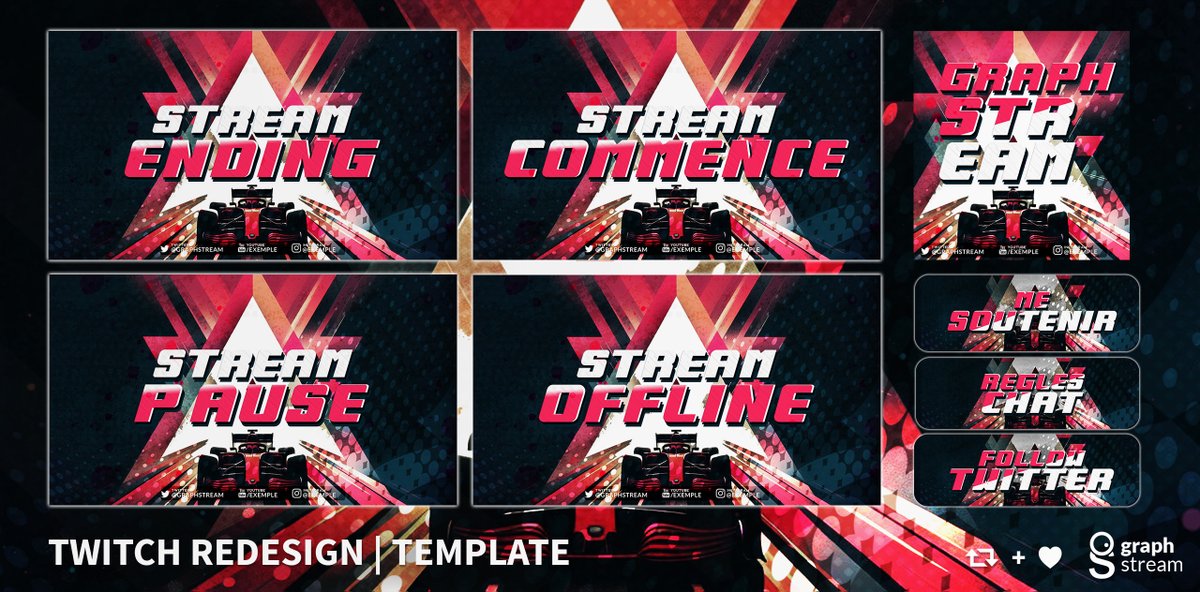 GraphStreamFR's tweet image. Un overlay comme celui-ci te plait ? 👀
Mes commandes sont ouvertes !  #overlay #twitch #mesing #youtube #kick #streams

📷 graphstream.fr