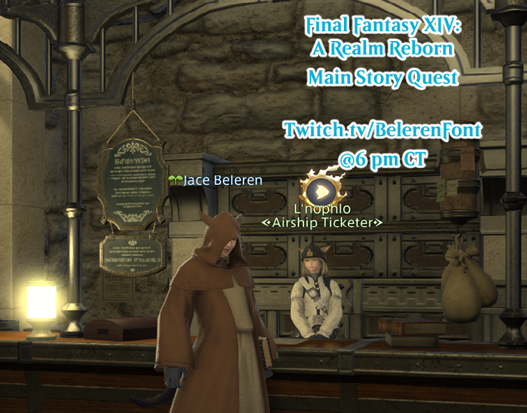 Jace Beleren picks up with lv 15 MSQ tonight! Time to travel to Gridania and Ul'dah!✨ Visit /BelerenFont on Twitch to enjoy the critically acclaimed MMORPG, Final Fantasy XIV with me tonight @ 6 pm CT! #FFXIVxJACE #FFXIV