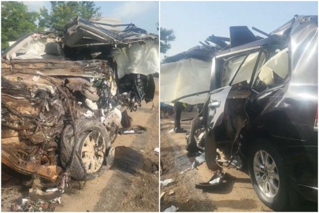 One dead in Akufo-Addo convoy accident at Bunso in Eastern Region. myjoyonline.com/one-dead-in-ak…