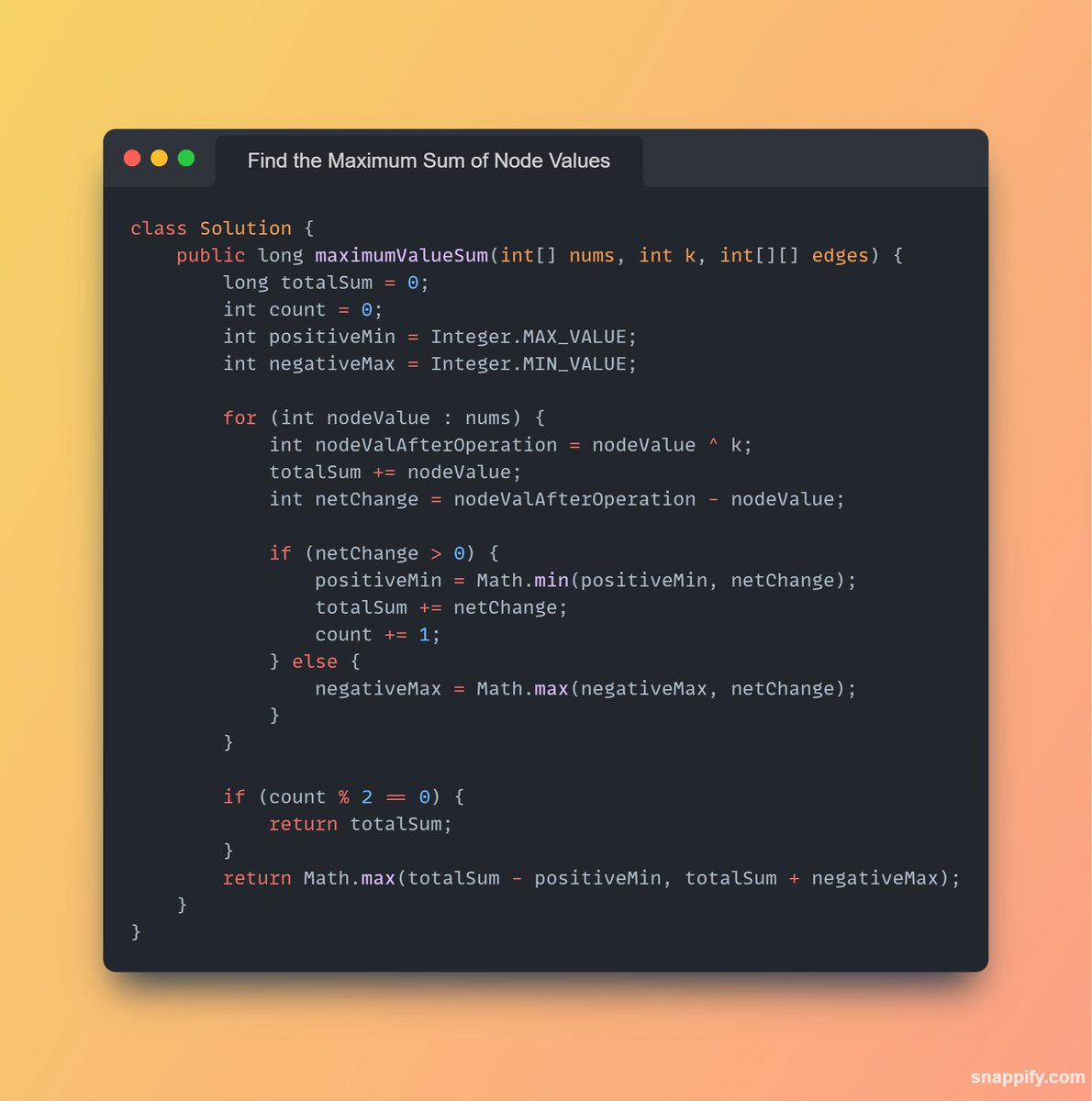 aryan90030's tweet photo. Day 81/200:
Question - 1 => 3068. Find the Maximum Sum of Node Values
Question - 2 => Safest Path in the Grid
Questions Count - 162 & 163
#CodingJourney #ProgrammingGoals #100DaysOfCode https://t.co/sL2qGO3hlp