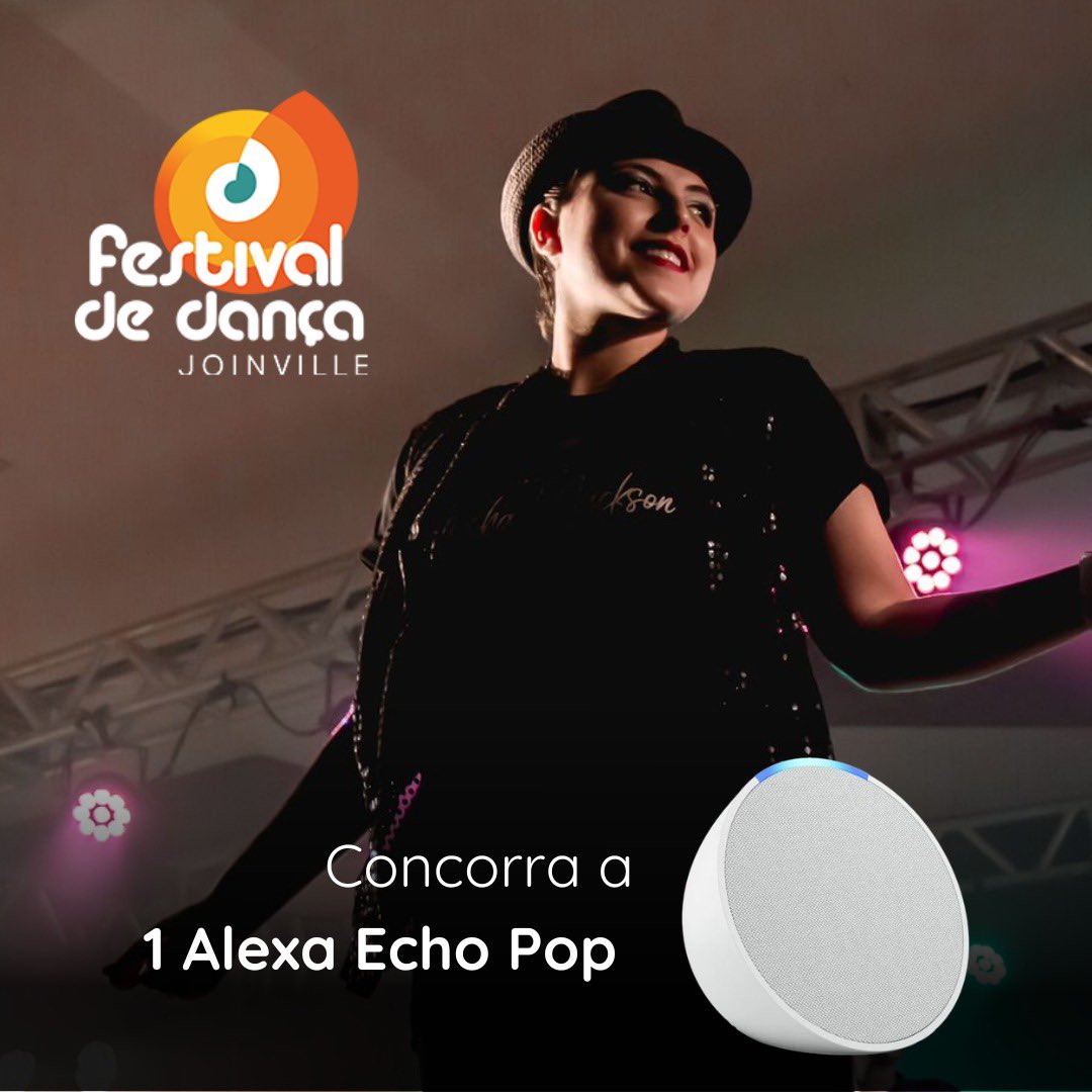 giizdecera's tweet photo. e aí galera, que tal concorrer a uma Alexa e ainda me ajudar a ir pro Festival de Dança de Joinville?  
É o maior festival de dança do mundo e em 11 anos dançando, essa é a 1ª vez que sou selecionada para participar.

Um número custa só R$10

https://t.co/xxmKNpHa9h https://t.co/pcMkEIPylt