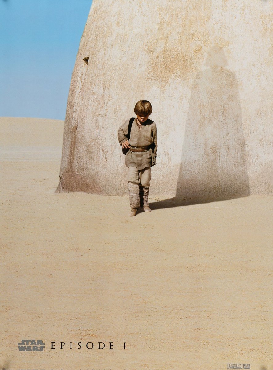 It's only right to post the greatest ever movie poster on it's 25th anniversary. STAR WARS 'THE PHANTOM MENACE' (1999)