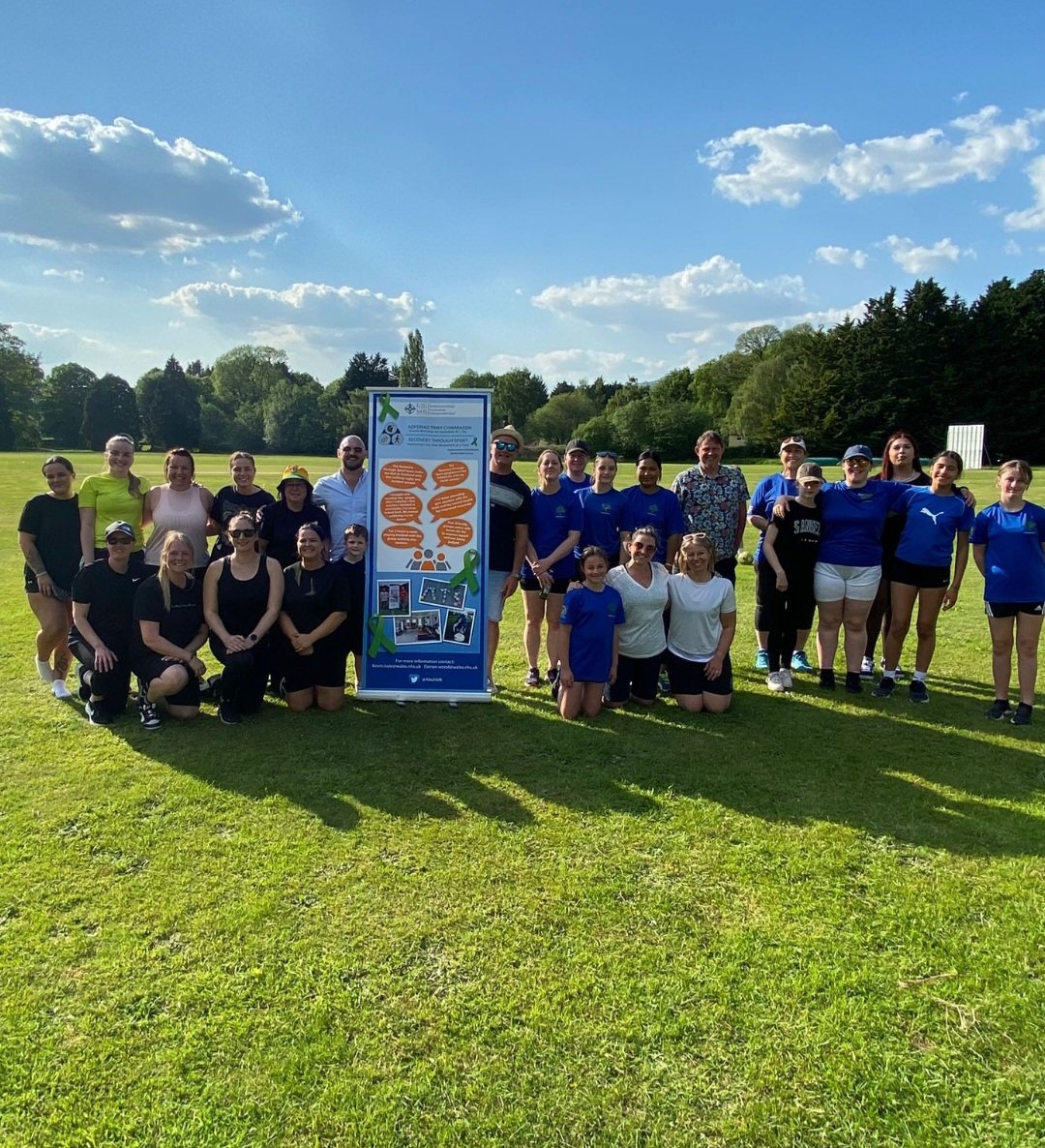 Massive thanks to @BlainaCC ladies team @Glangrwyney_cc for supporting mental health awareness week 2024. Moving more for mental health 🙌  #NoMindLeftBehind #MentalHealthAwarenessWeek @AneurinBevanUHB #recoverythroughsport @OpeningUpCC 💙