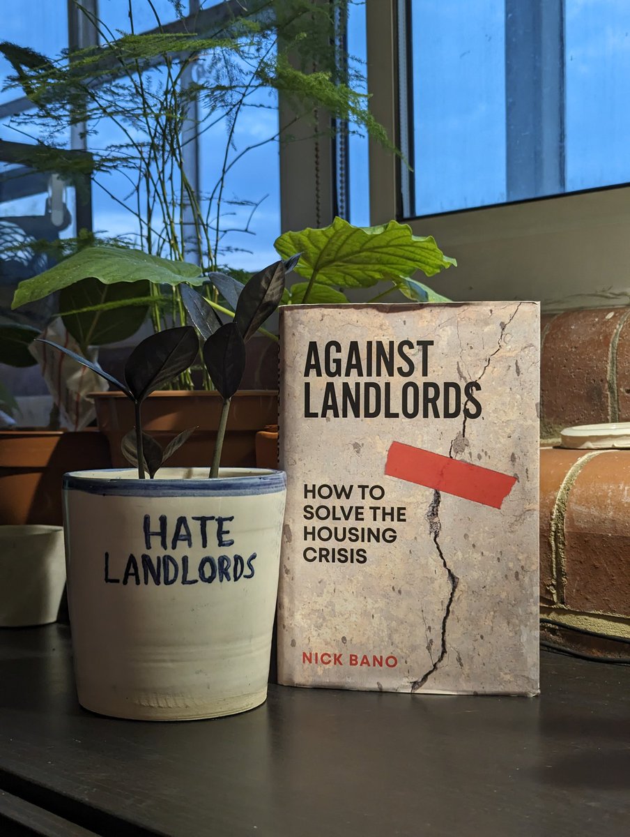 'By methods as prosaic as law reform, we can work towards decommodifying housing, and drive landlords and house-price speculators from the face of the earth. We have done it before, and we must do it again.' It's a good book. 👍🏼 @NickBano