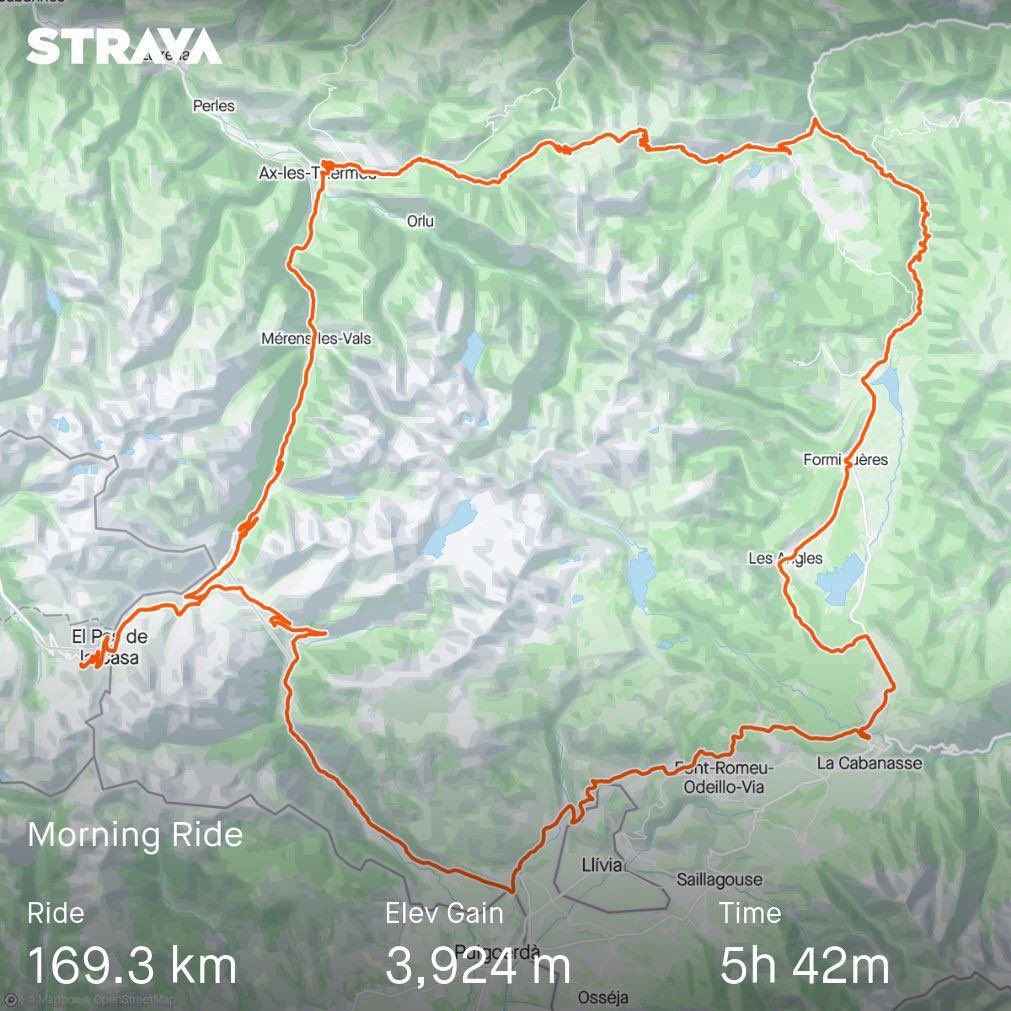 Louis (@louismeintjes) on Twitter photo A long and recommended route starting from <a href="/hotelpicmaia/">Pic Maià Mountain Hotel</a> …Working hard at <a href="/IntermarcheW/">Intermarché-Wanty</a> training camp… Check out my ride on Strava.
strava.app.link/jHoHcJuxJJb A long and recommended route starting from <a href="/hotelpicmaia/">Pic Maià Mountain Hotel</a> …Working hard at <a href="/IntermarcheW/">Intermarché-Wanty</a> training camp… Check out my ride on Strava.
strava.app.link/jHoHcJuxJJb