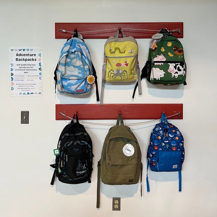Looking for a fun activity? Check out #HistoricOakView's Adventure Backpacks! Backpacks can be checked-out in the Farm History Building and range in age and interest level from pre-school to upper-elementary.