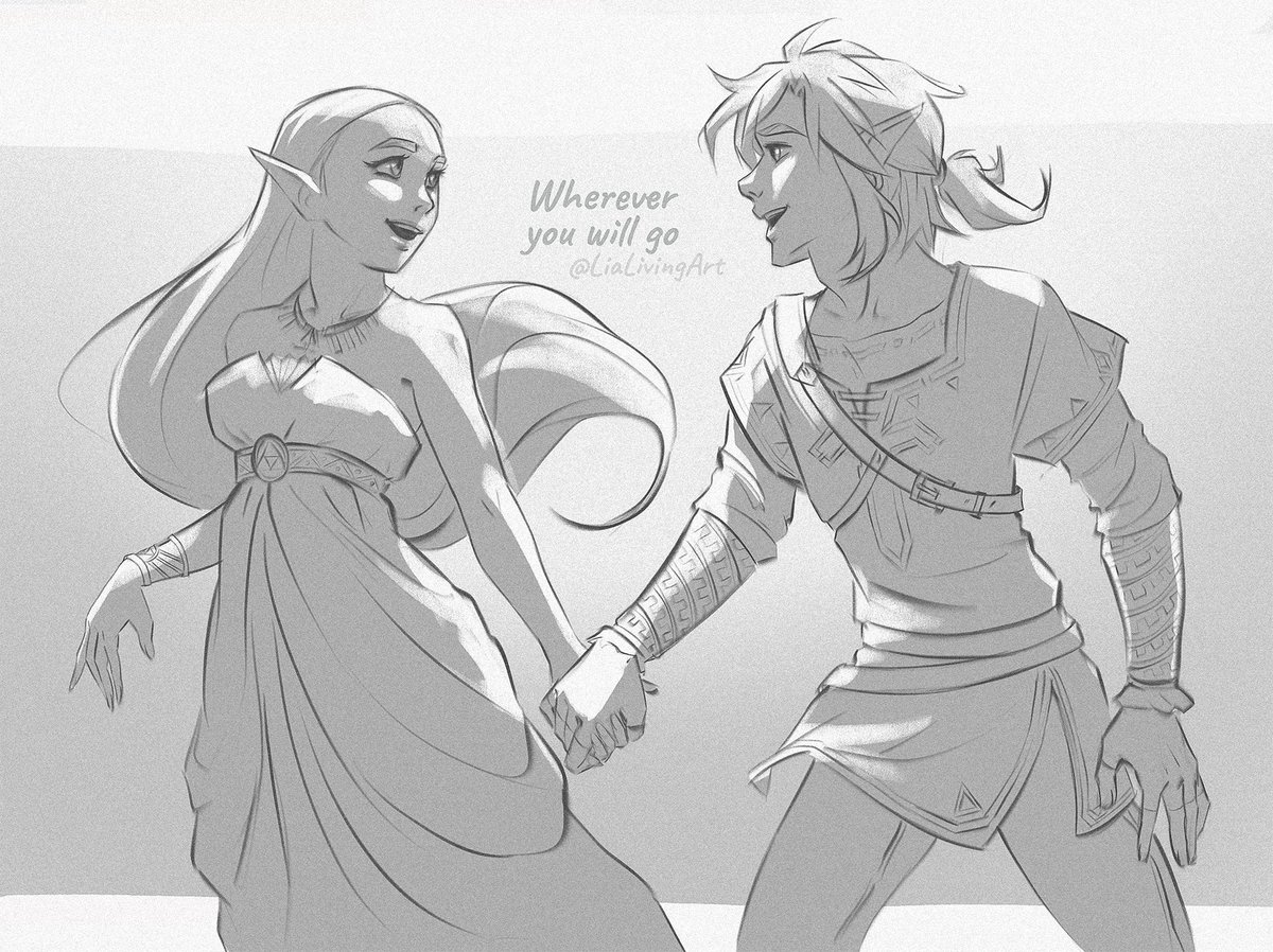 You know, I had another version of this art. And it was difficult to decide which one to post.
Which one would you choose?

#zelda #TheLegendOfZelda #Zelink #zeldafanart #art #fanart #botw #totk #loz