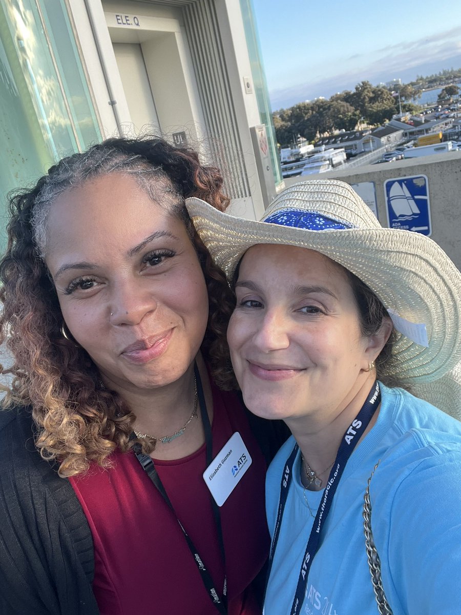 Thank you to this beautiful human @guzelikay for making the world go round at <a href="/atscommunity/">American Thoracic Society (ATS)</a> 
It is a privilege to work with you and to call you my friend 
Tu chiquitita te quiere mucho! 😘
#ATS2024 <a href="/atsearlycareer/">ATS Early Career</a>