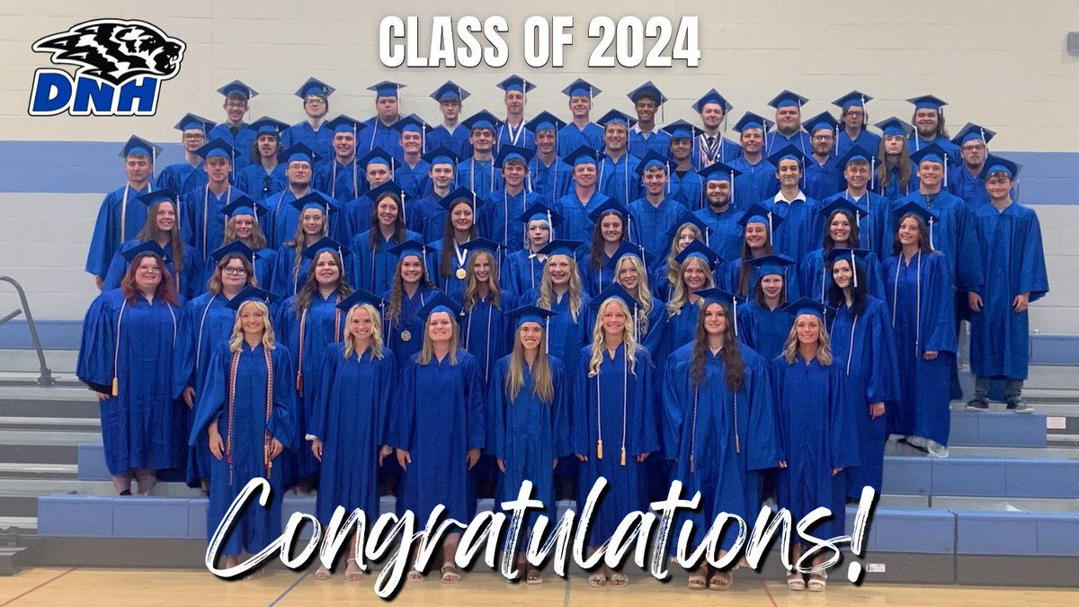 Shine bright, DNH Class of 2024—you did it! Your accomplishments have set the stage for an amazing future.

Wishing you all the best as you take the next step in your journey. We're proud of you! 🎓🌟#rollblue #GrowingTogether