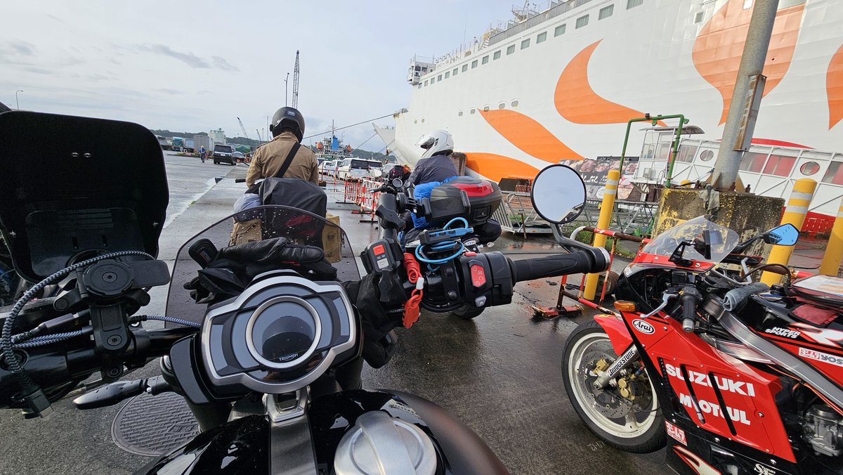 Kyushu touring photos during Golden Week Holiday . Everything became a beautiful memory for me. 

#rocket3r 
#goldenweek 
#TRIUMPH