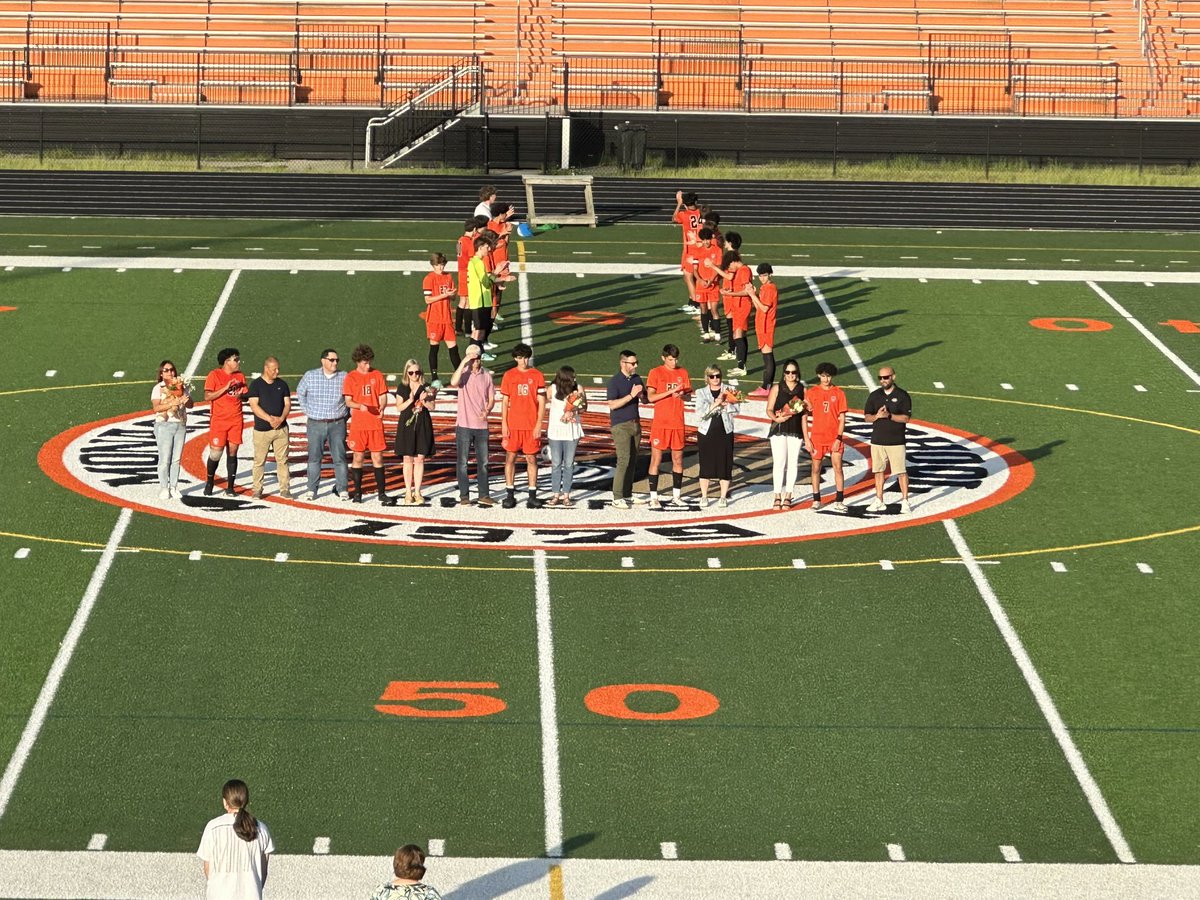 Senior Night for Men’s Soccer…Go Chiefs!!!